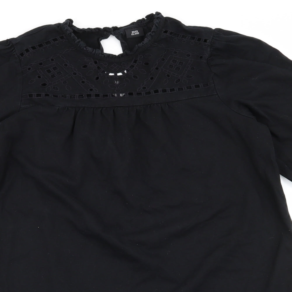 River Island Womens Black   Fit & Flare  Size 10