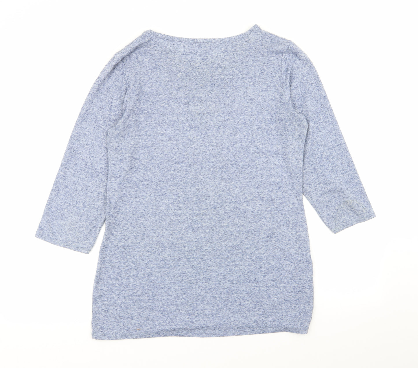 CND Womens Blue   Basic T-Shirt Size 14