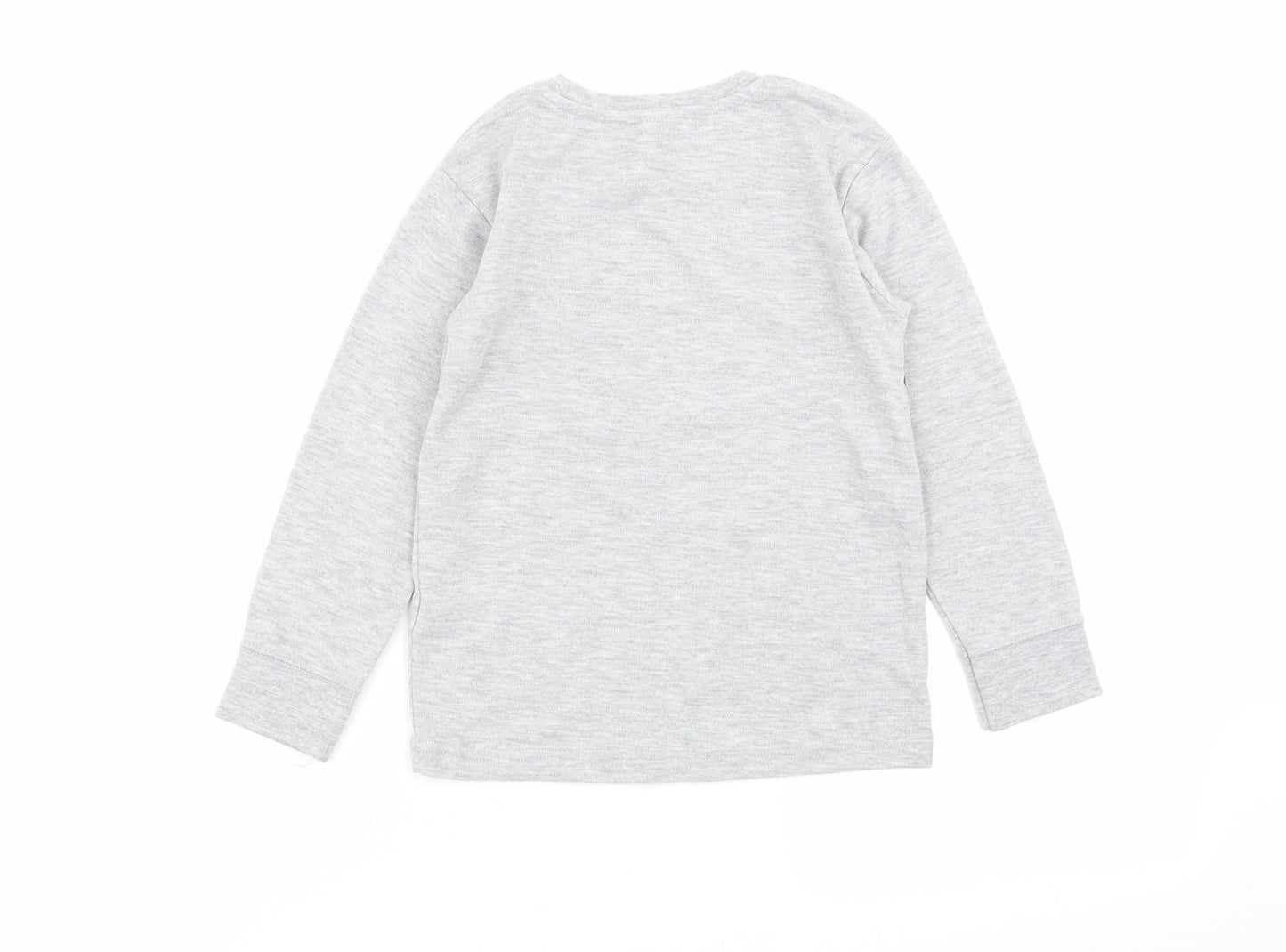 NEXT Boys Grey Animal Print  Basic T-Shirt Size 4-5 Years