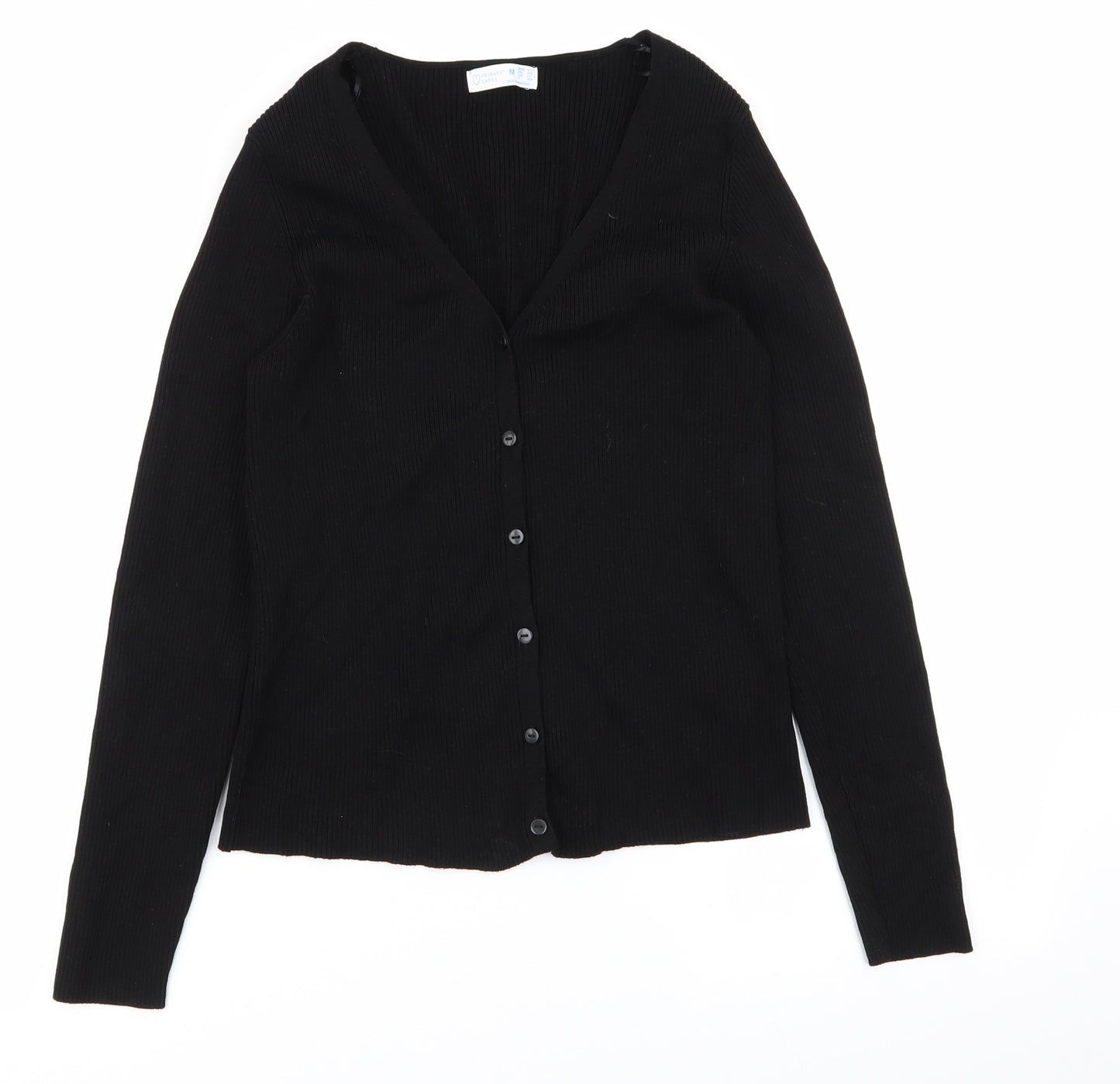 Primark Womens Black   Cardigan Jumper Size 12