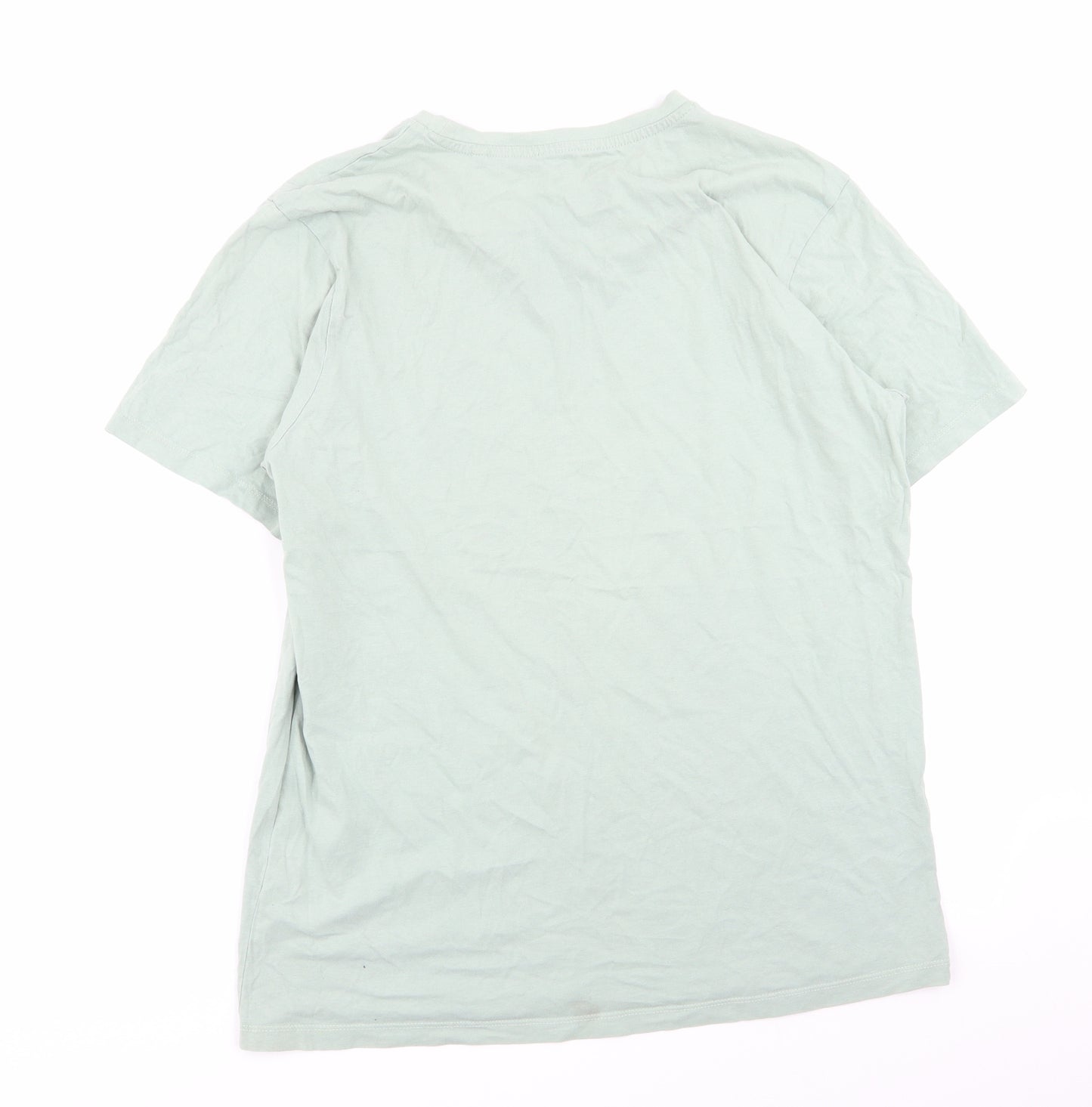 NEXT Mens Green    T-Shirt Size L