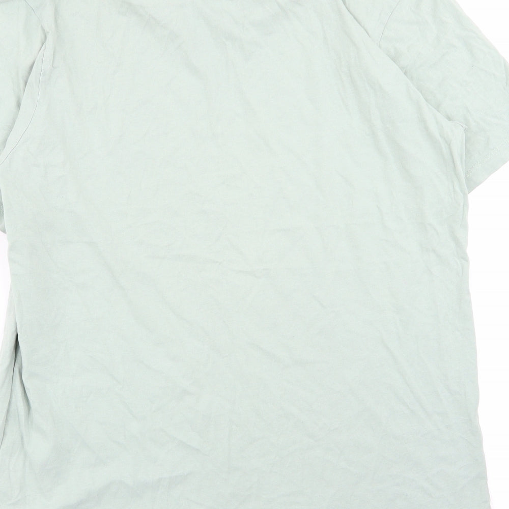 NEXT Mens Green    T-Shirt Size L