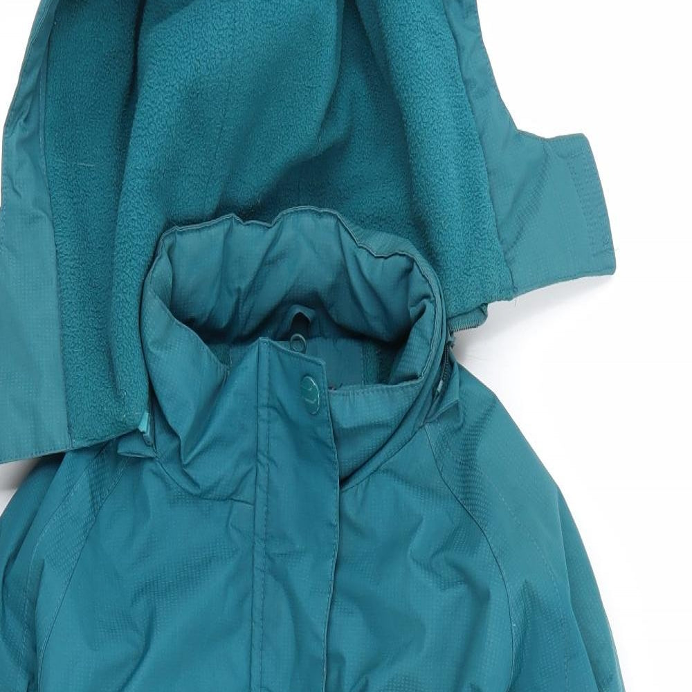 the rock face Womens Green   Overcoat Coat Size 12