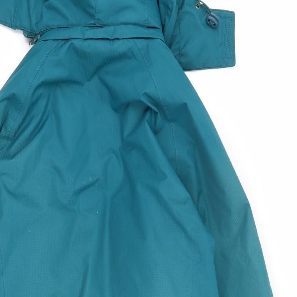 the rock face Womens Green   Overcoat Coat Size 12