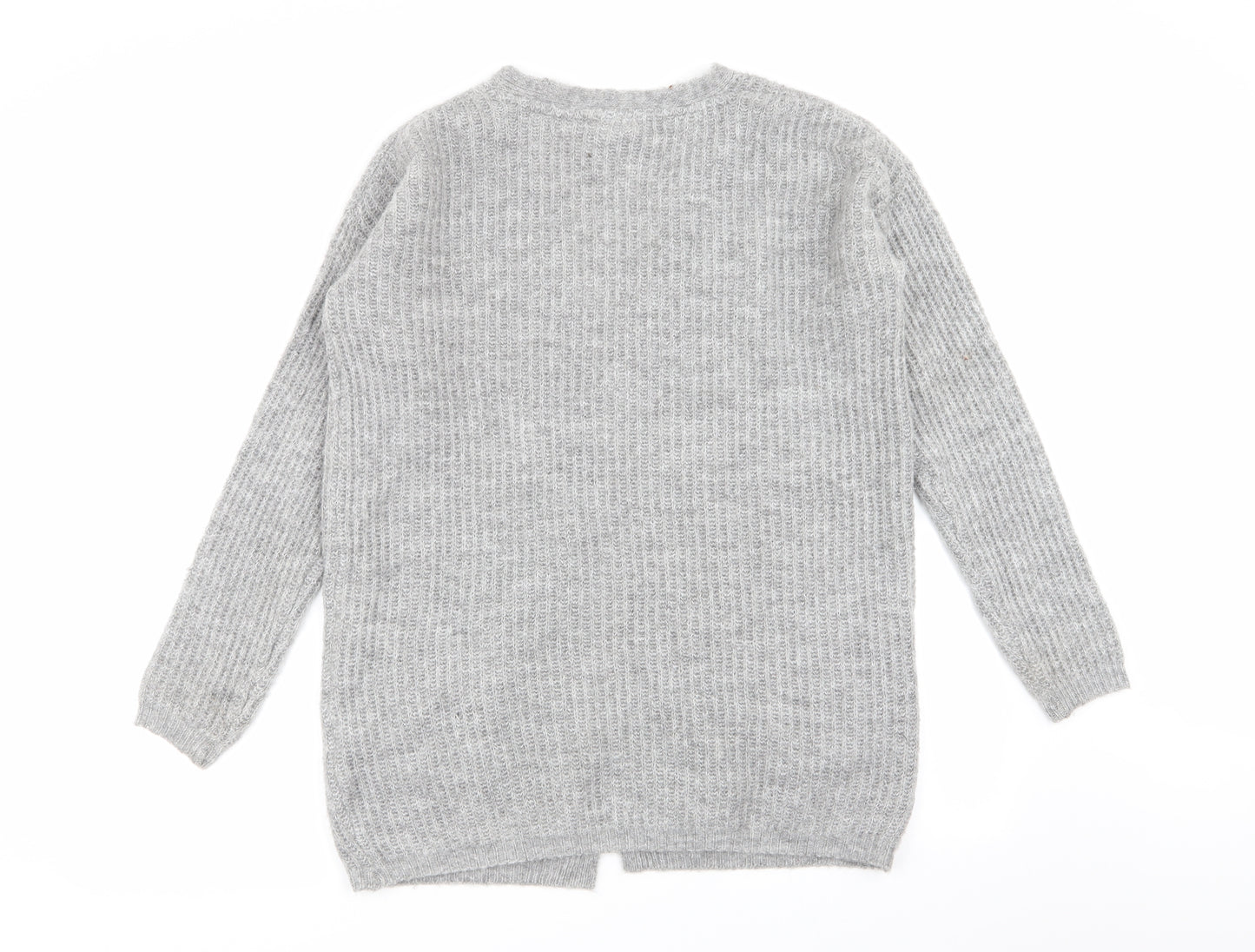 Primark Girls Grey   Cardigan Jumper Size 12-13 Years