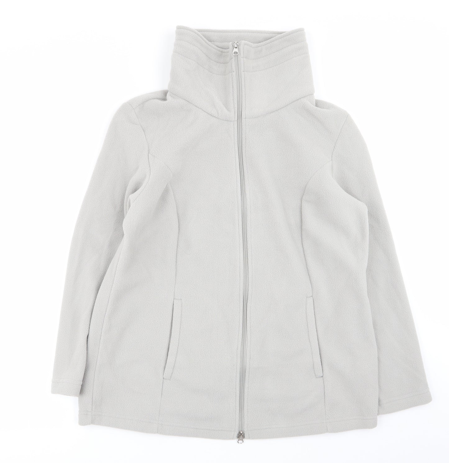 Primark Womens Grey   Full Zip Jumper Size 18