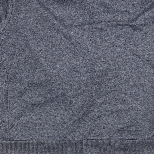 Asda George Mens Blue   Full Zip Jumper Size M