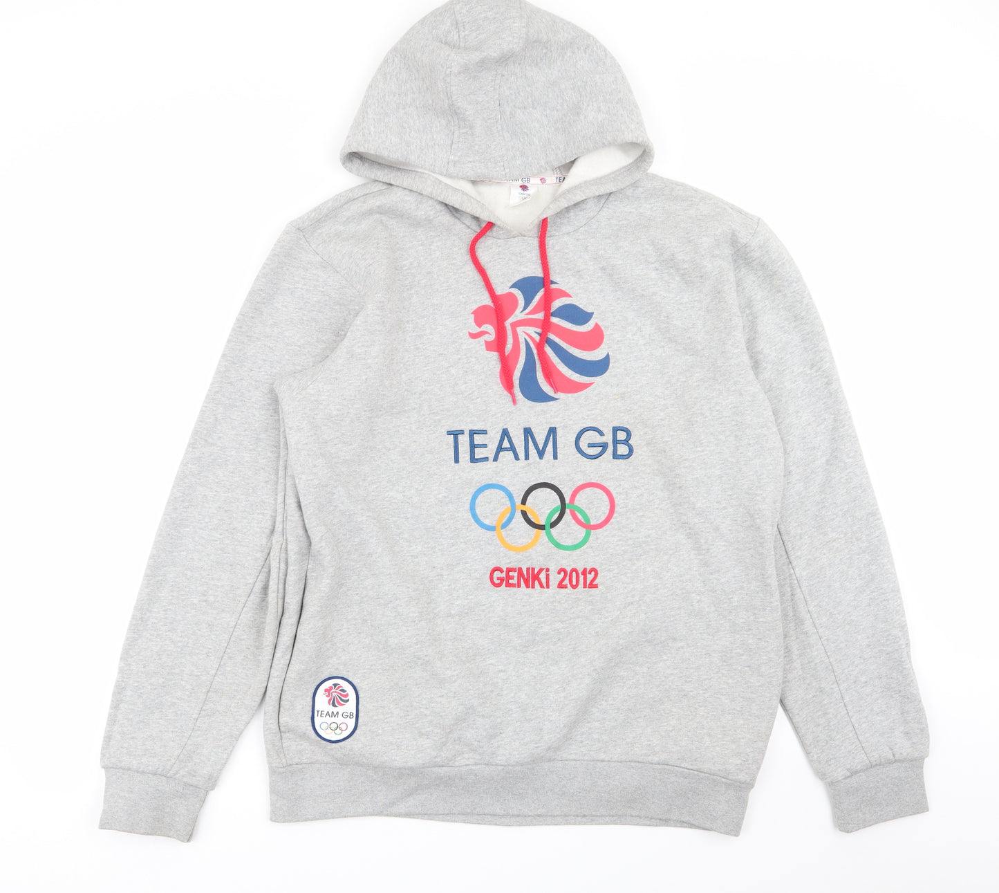 team gb Mens Grey   Pullover Jumper Size L