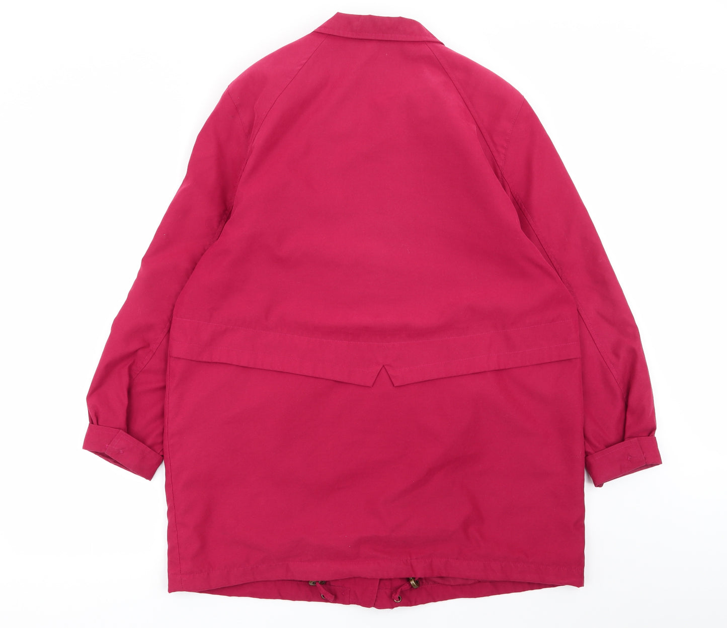 M&S Womens Red   Jacket Coat Size 12