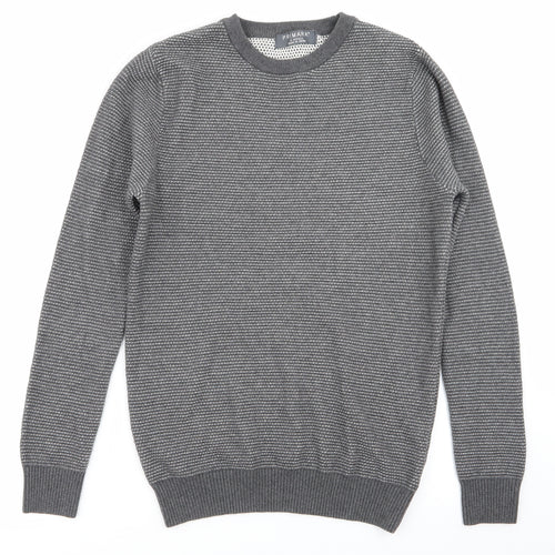 Primark Mens Grey   Pullover Jumper Size XS