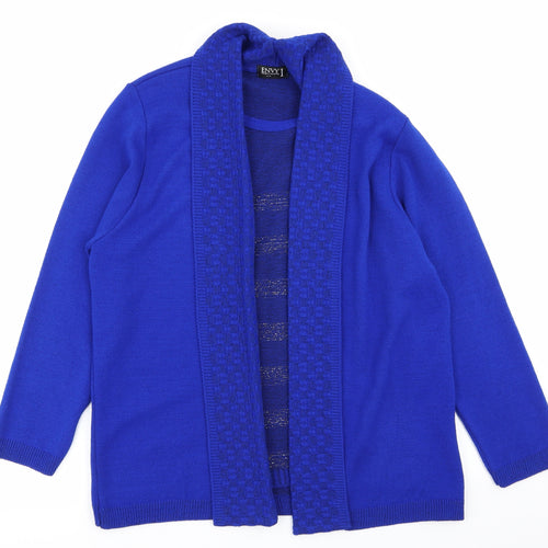 Envy Womens Blue   Cardigan Jumper Size L