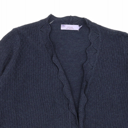 Honor Milburn Womens Blue   Cardigan Jumper Size 10