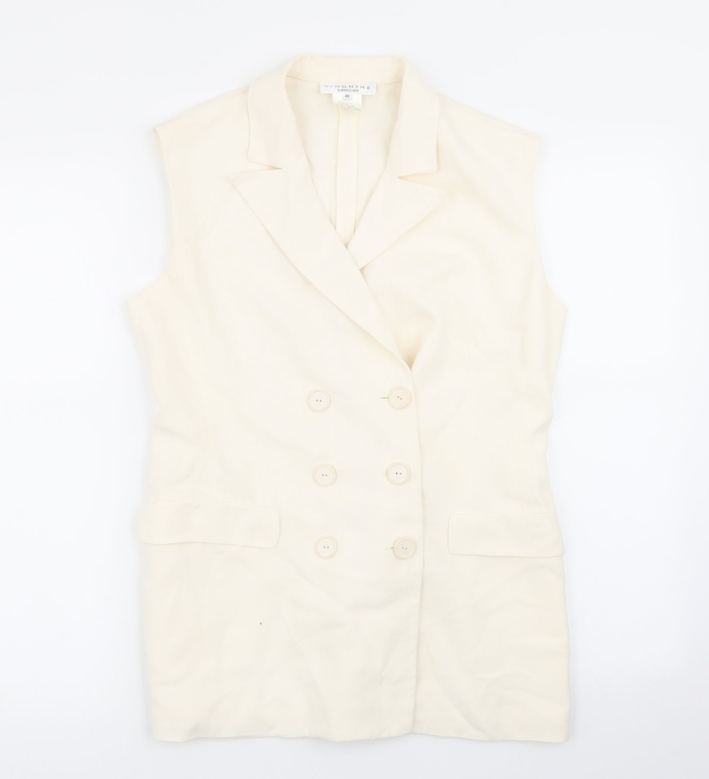 sonny nyme Womens White   Jacket Blazer Size 12