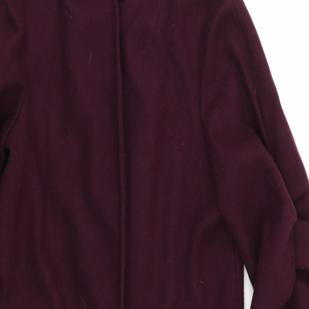 Primark Womens Purple   Overcoat Coat Size 10