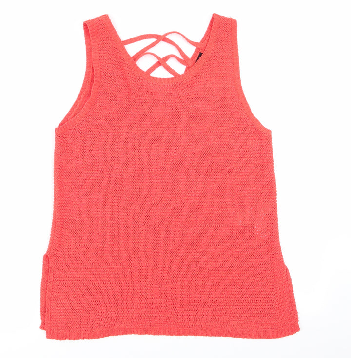 New Look Womens Orange   Pullover Jumper Size 12