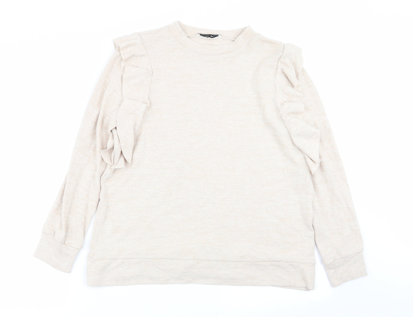 Asda George Womens Beige   Pullover Jumper Size 12