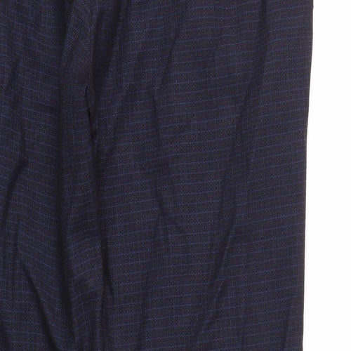 PREWORN  Mens Blue Check  Trousers  Size 34 in L30 in