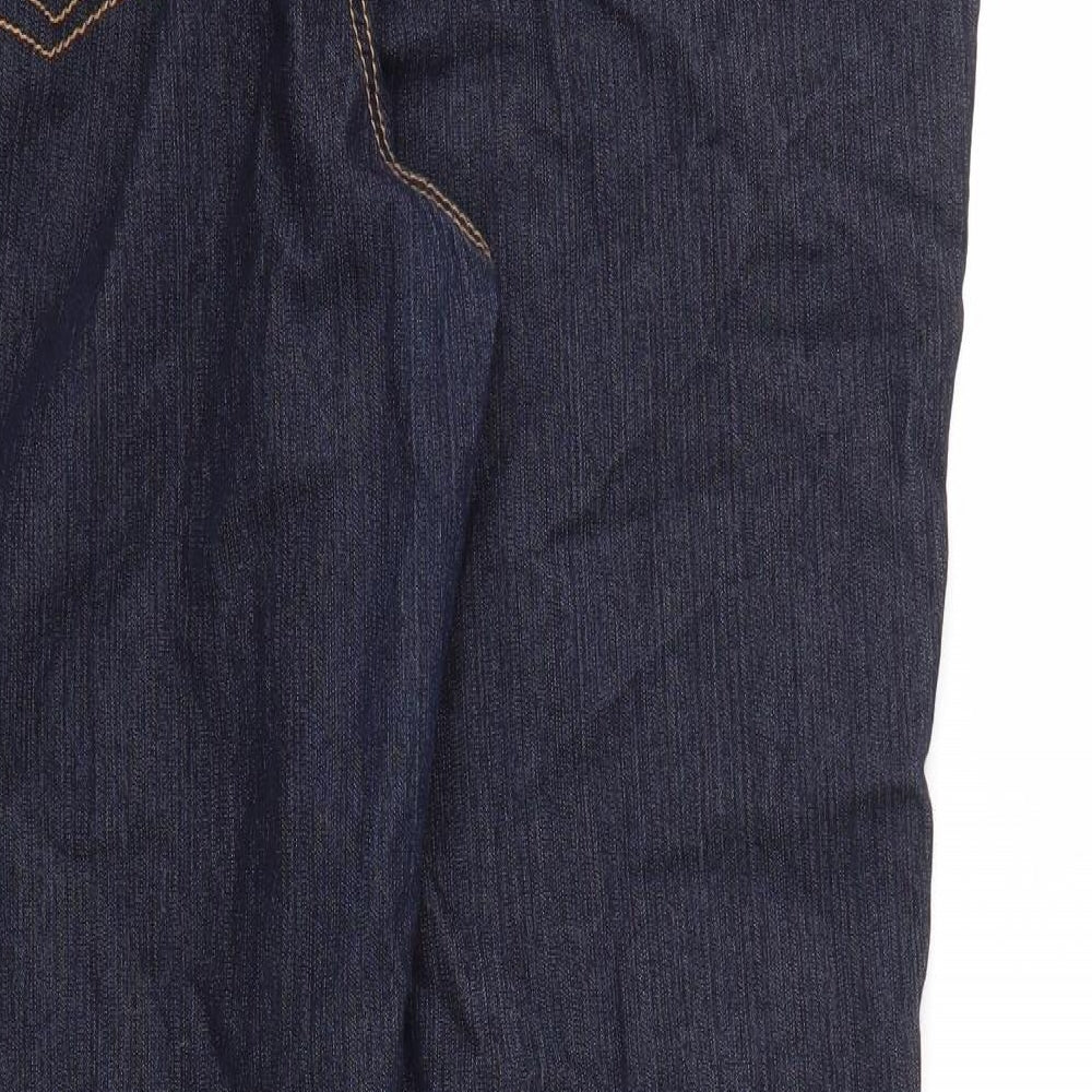 YESYES Womens Blue   Skinny Jeans Size 22 L29 in - STRECHY WAISTBAND