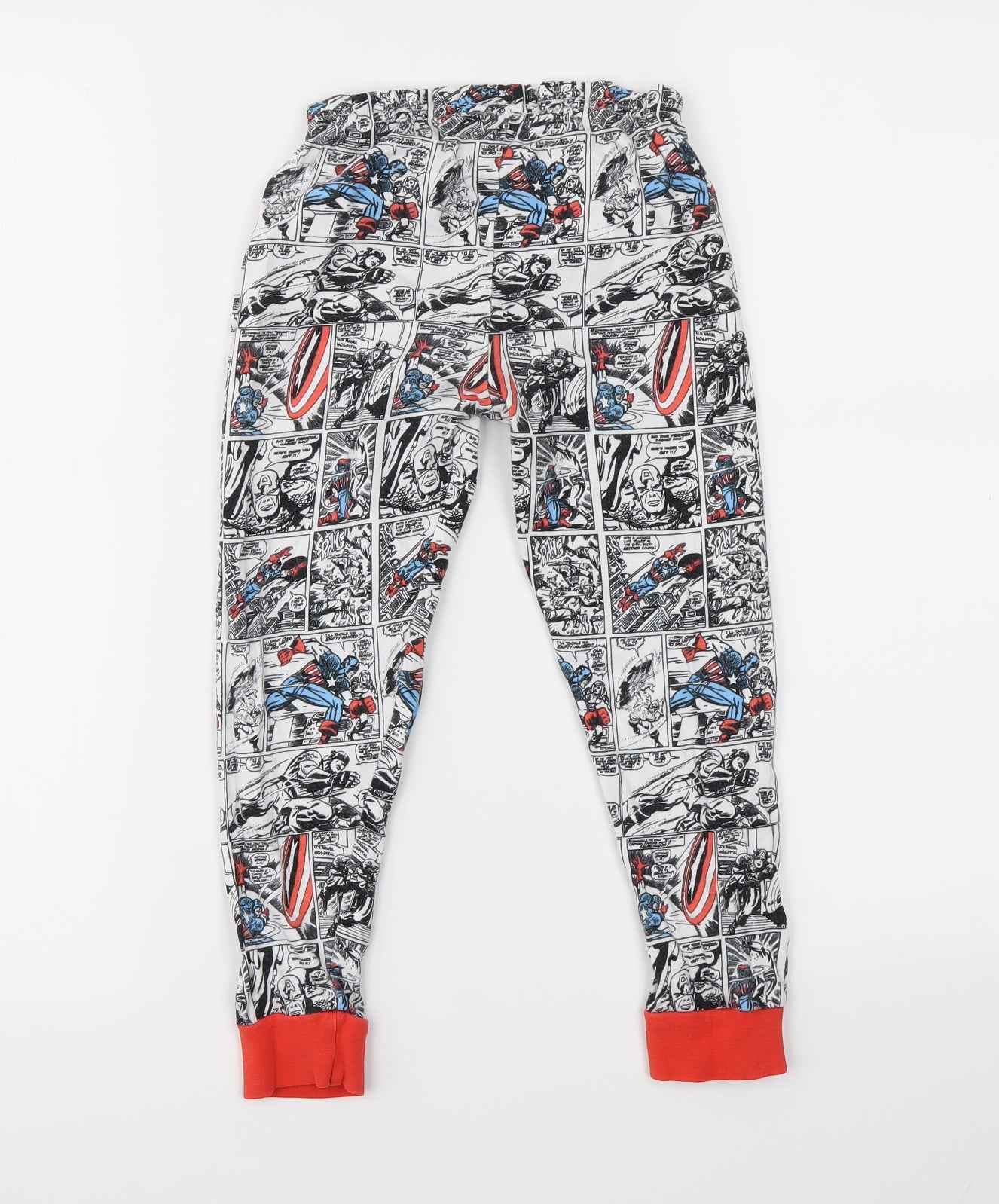 PREWORN  Boys Multicoloured Geometric  Jogger Trousers Size 5-6 Years