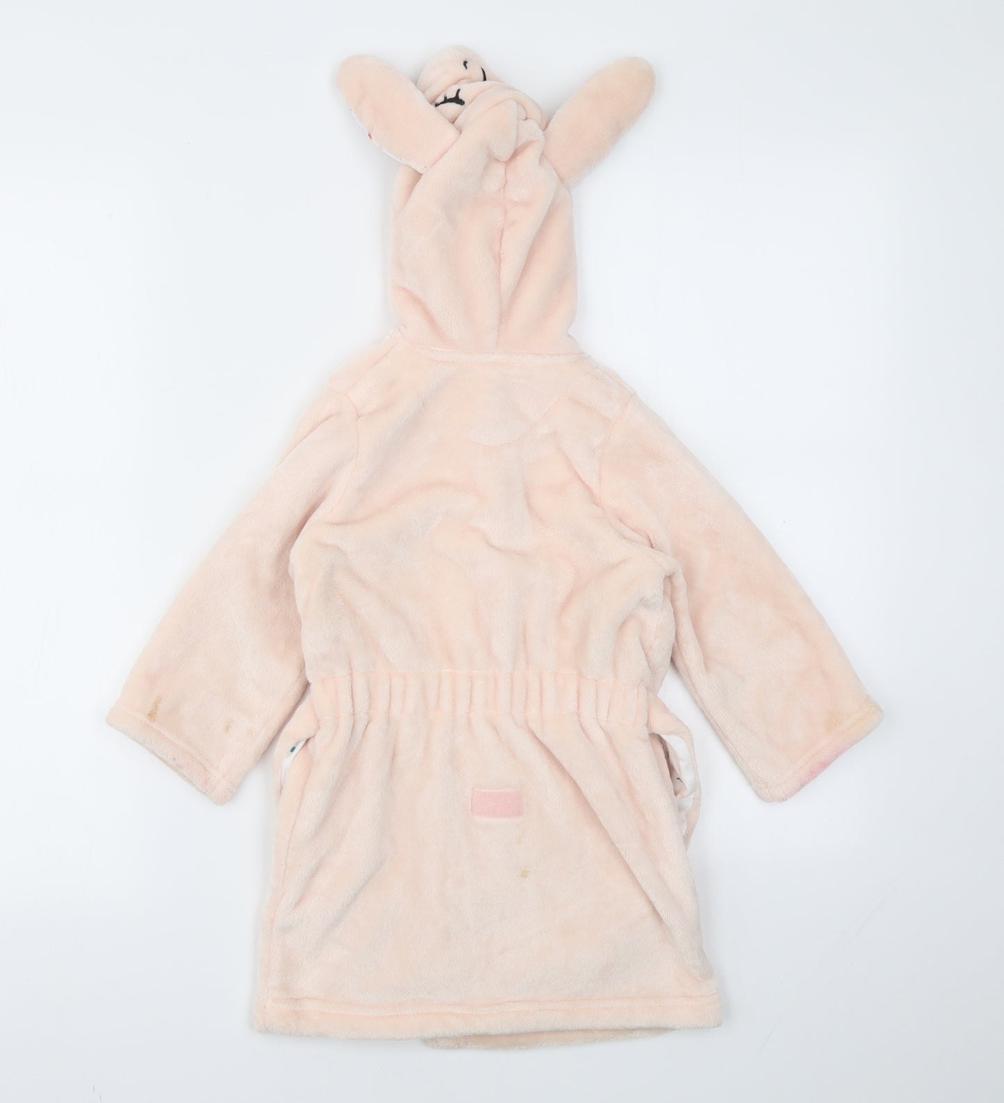 M&S Girls Pink Animal Print  Top Gown Size 2 Years