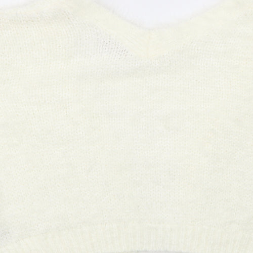NEXT Womens Ivory   Cardigan Jumper Size M