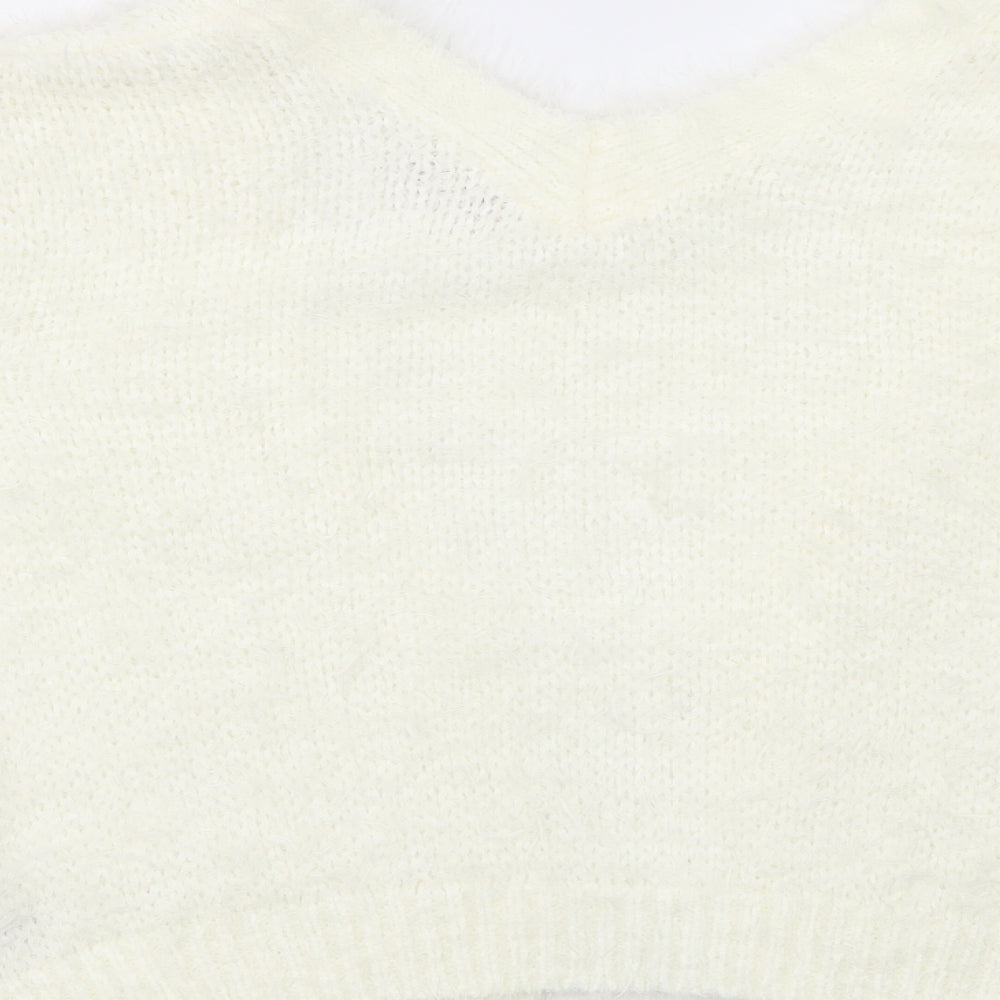NEXT Womens Ivory   Cardigan Jumper Size M