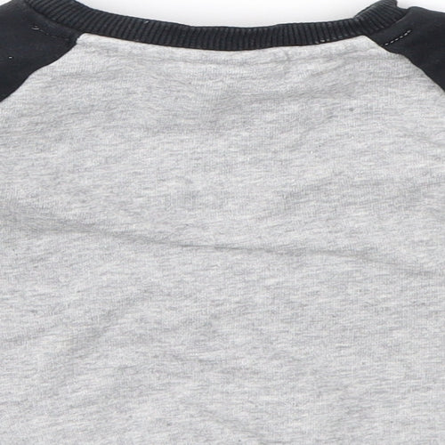 F&F Boys Grey   Pullover Jumper Size 3-6 Months