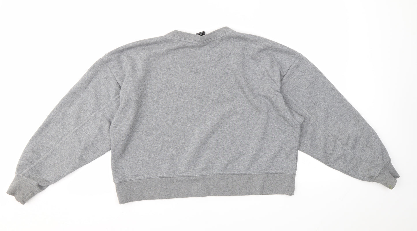 Nike Womens Grey   Pullover Jumper Size S