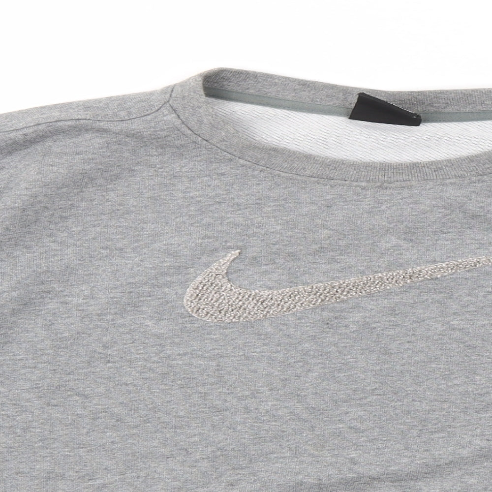 Nike Womens Grey   Pullover Jumper Size S