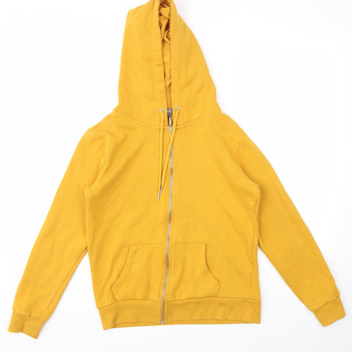 PRIMARK  Womens Yellow   Full Zip Jumper Size 8