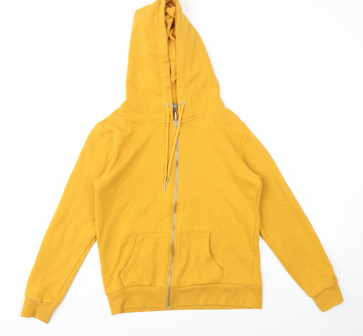 PRIMARK  Womens Yellow   Full Zip Jumper Size 8