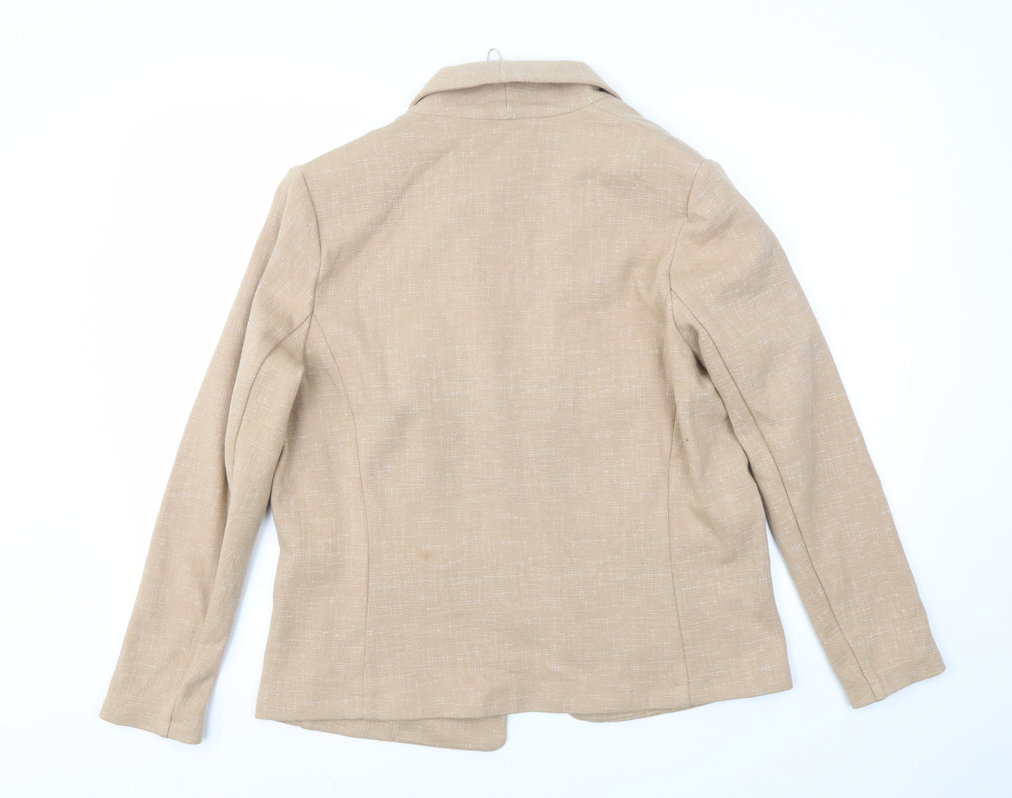 M&S Womens Brown   Jacket Blazer Size 16