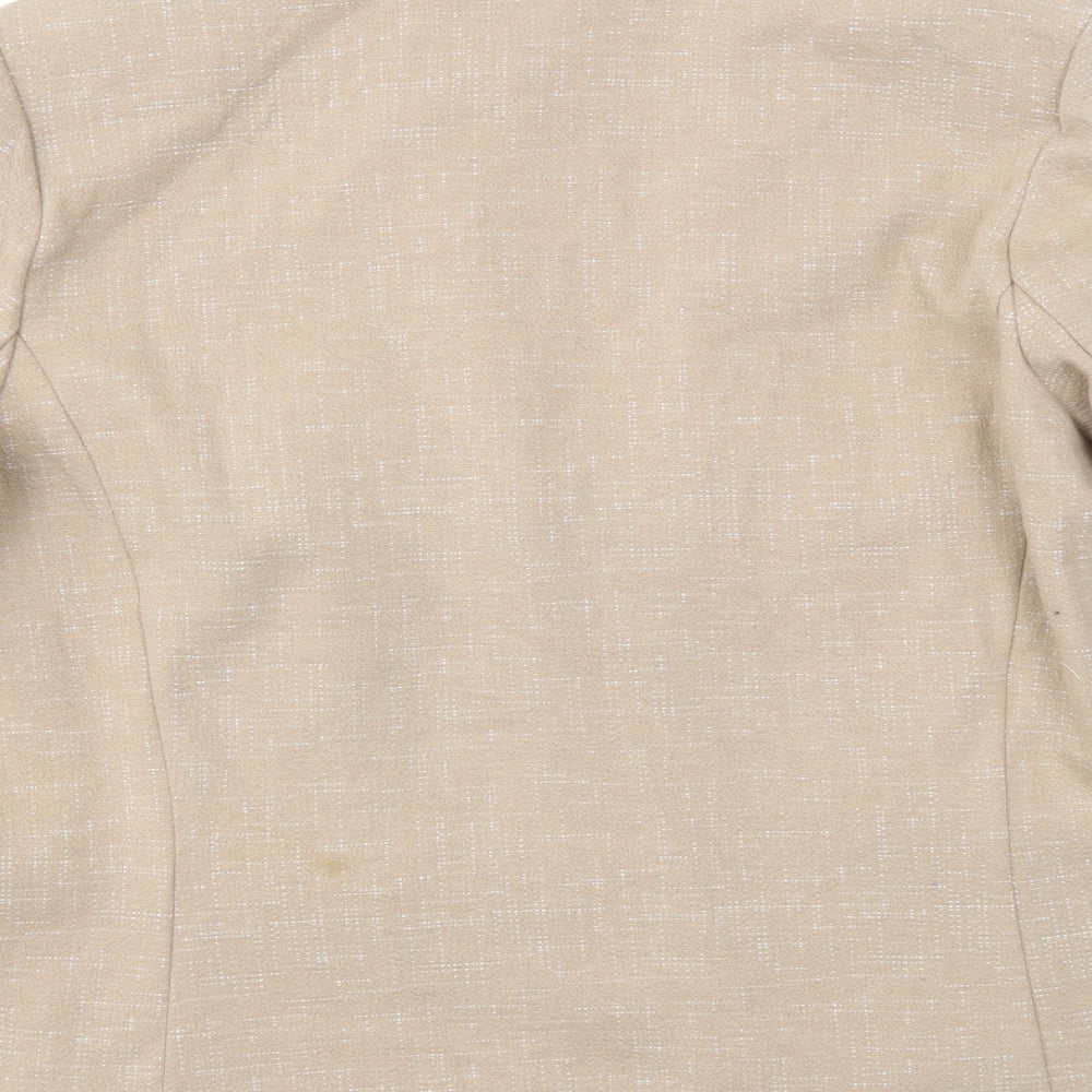 M&S Womens Brown   Jacket Blazer Size 16