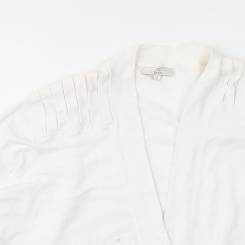 CC Womens White   Pullover Jumper Size XL