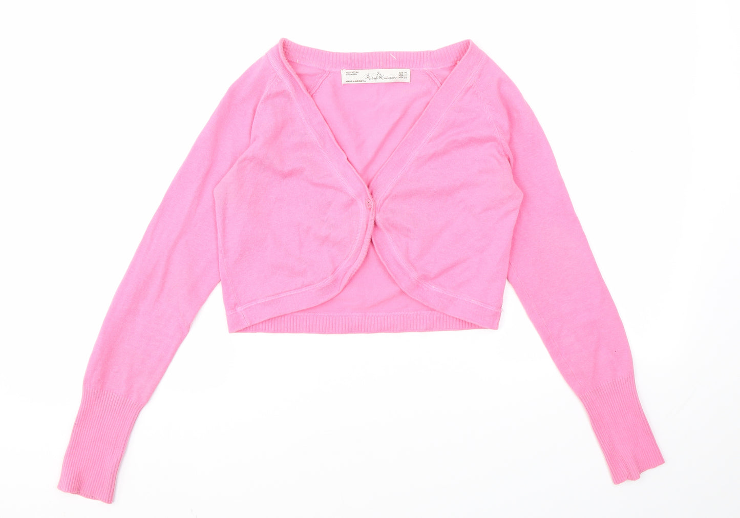 Preworn Womens Pink   Cardigan Jumper Size M