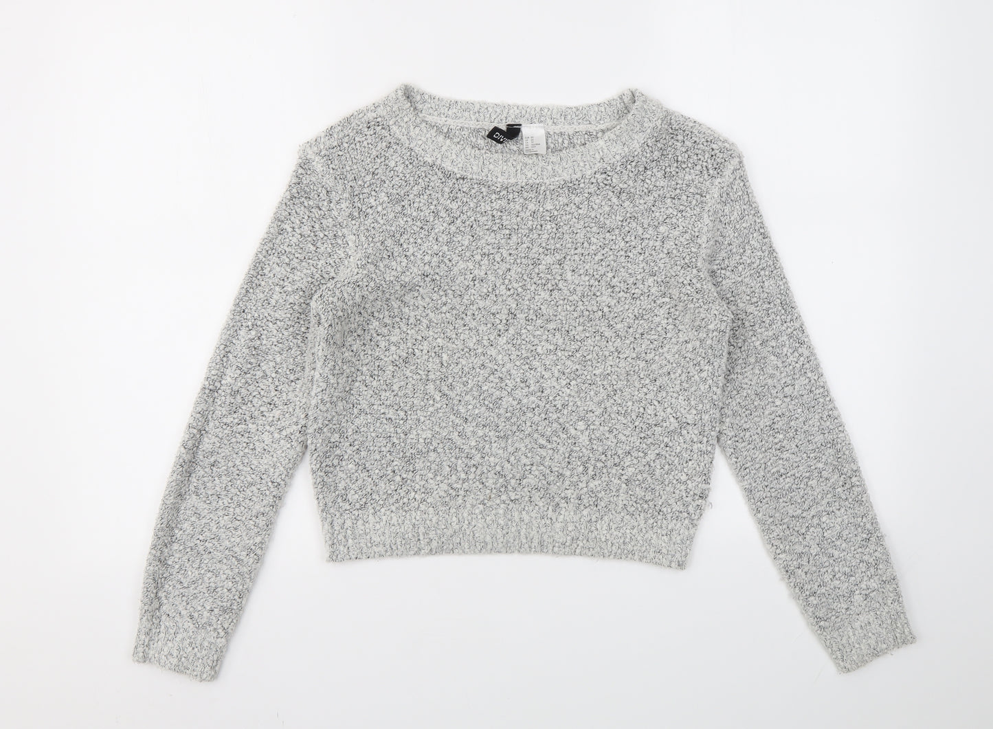 H&M Womens Grey   Pullover Jumper Size XS