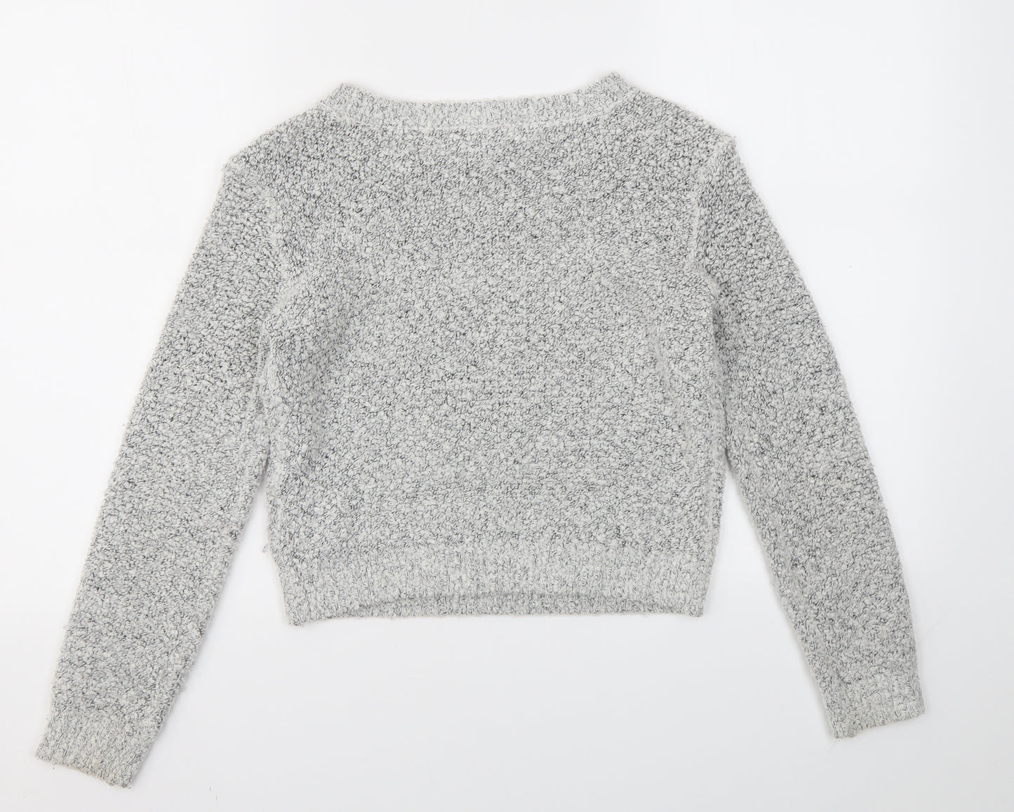 H&M Womens Grey   Pullover Jumper Size XS