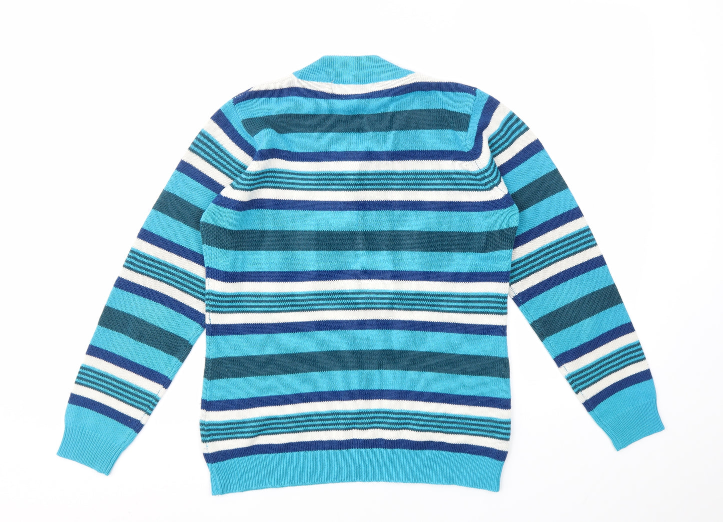 ISLE  Womens Multicoloured Striped  Pullover Hoodie Size S