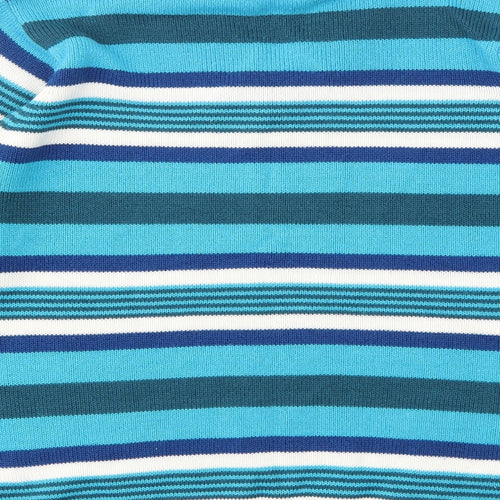 ISLE  Womens Multicoloured Striped  Pullover Hoodie Size S