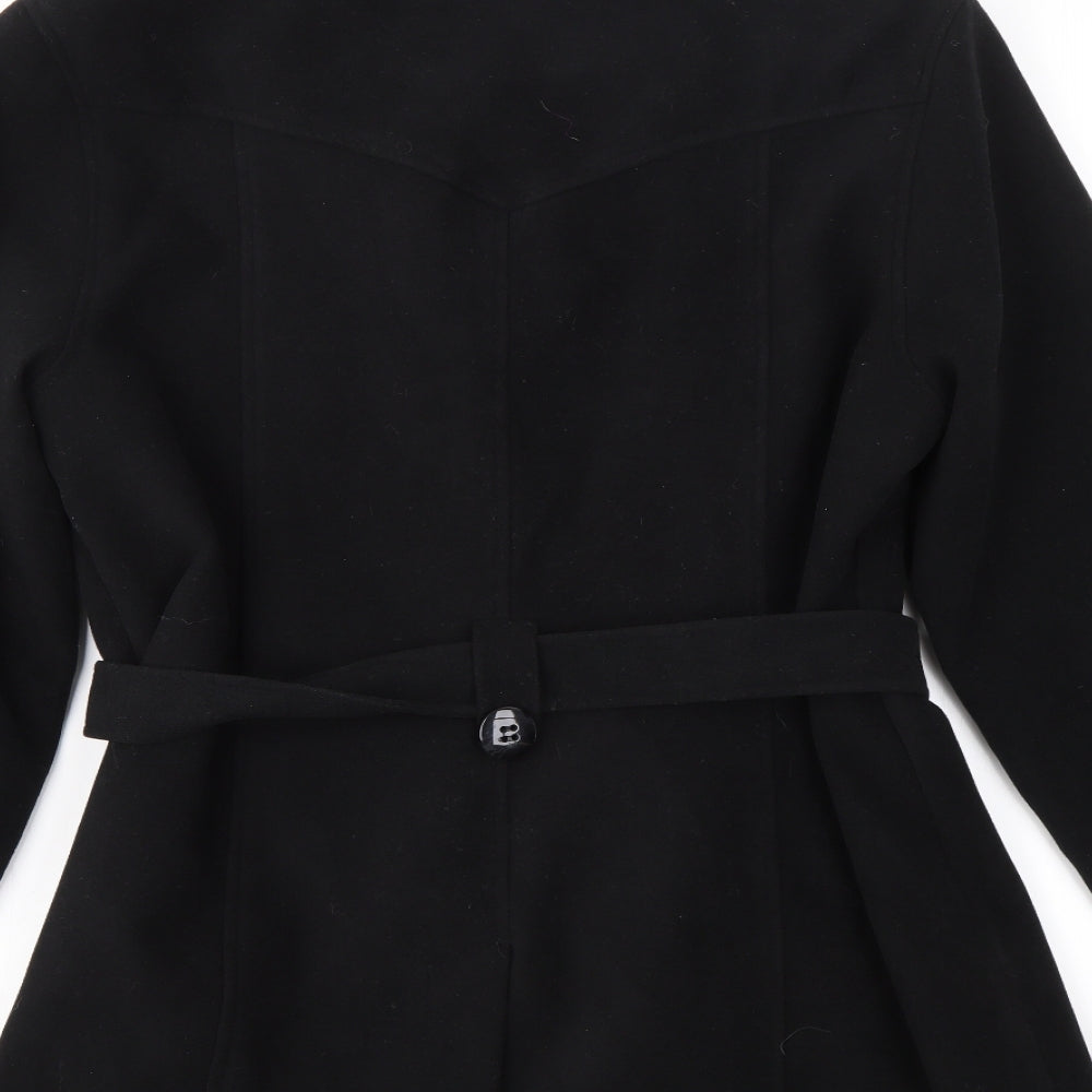 KLABI WOMAN  Womens Black   Jacket Coat Size 14