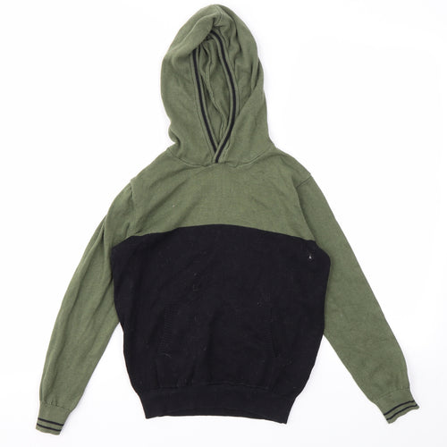 Matalan Boys Ivory   Pullover Hoodie Size 10 Years