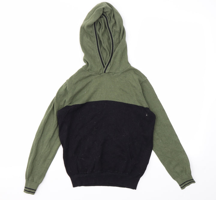 Matalan Boys Ivory Pullover Hoodie Size 10 Years