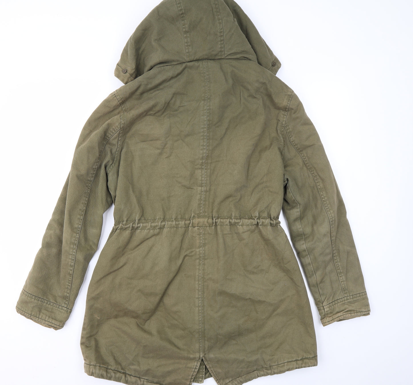 Debenhams Womens Green   Jacket Coat Size 10