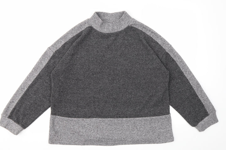 TU Womens Grey Pullover Jumper Size 14