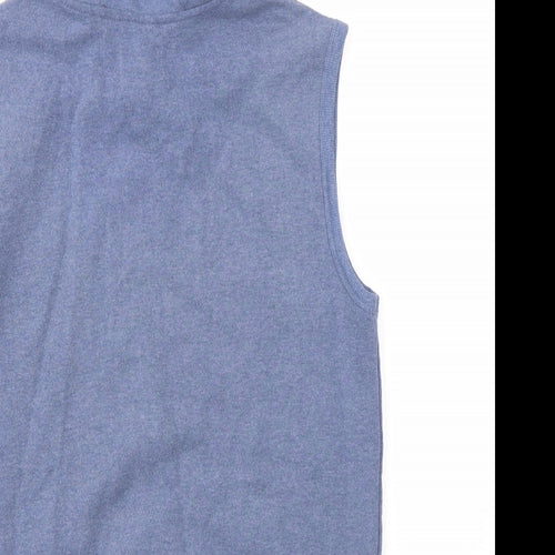 River Island Mens Blue   Full Zip Hoodie Size M