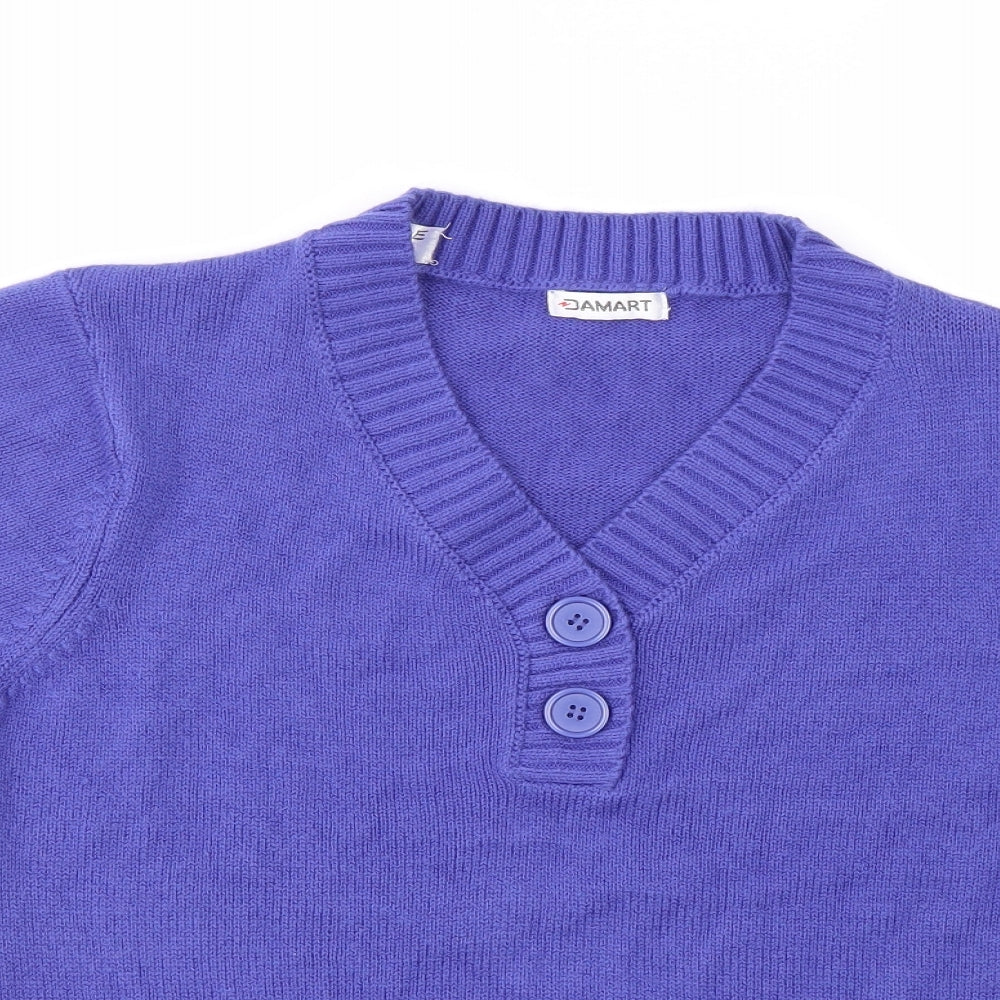 Damart Womens Purple   Pullover Jumper Size 10