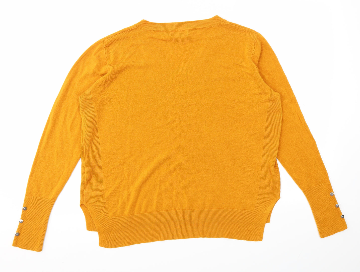 Primark Womens Orange   Pullover Jumper Size L