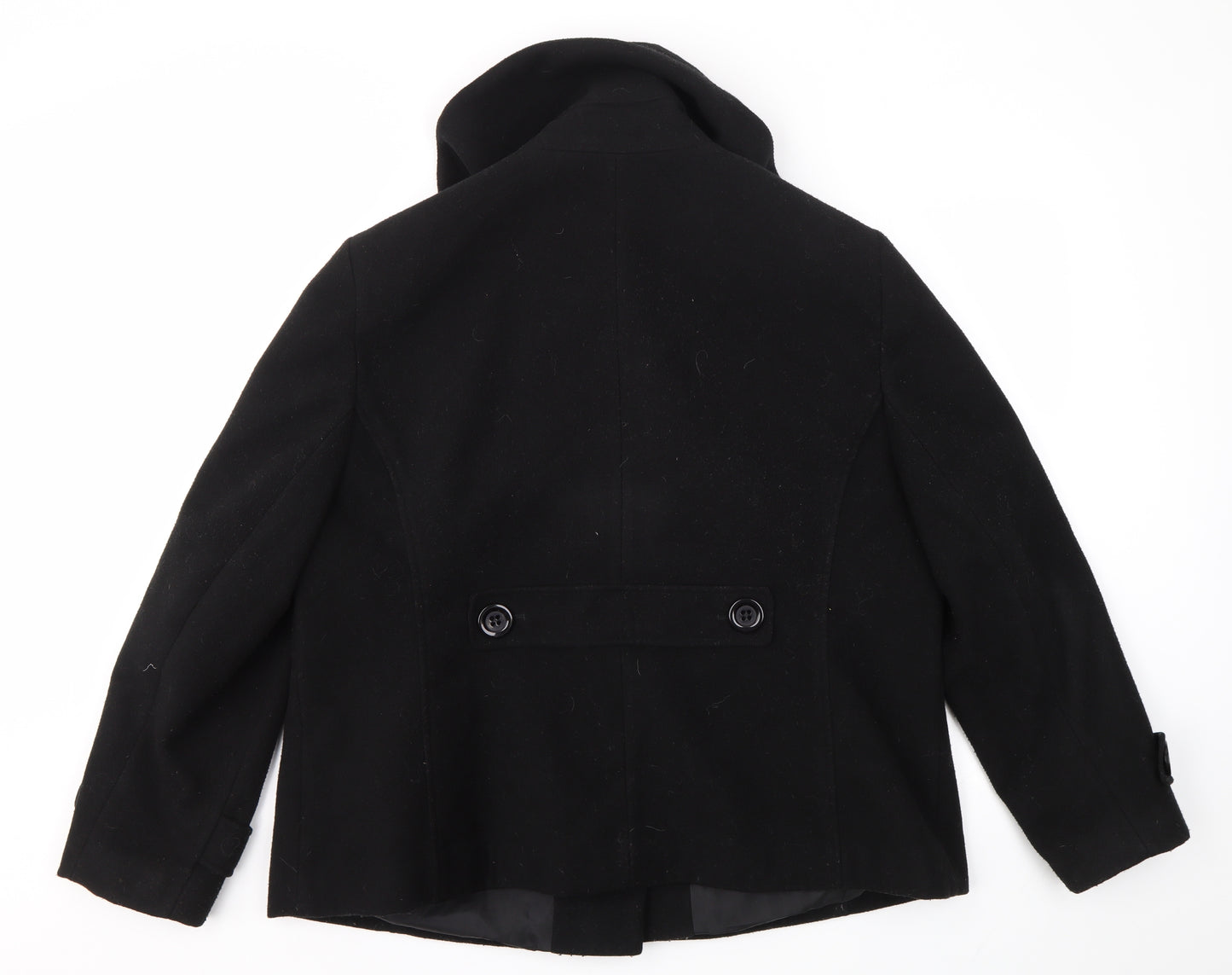 Debenhams Womens Black   Jacket Coat Size 20