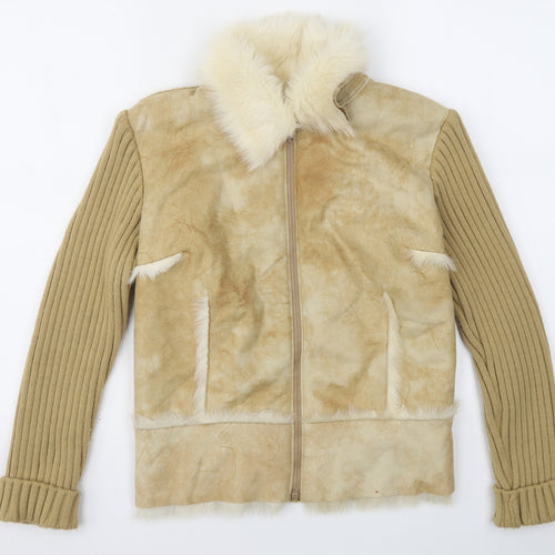 George Womens Beige   Jacket Coat Size 16