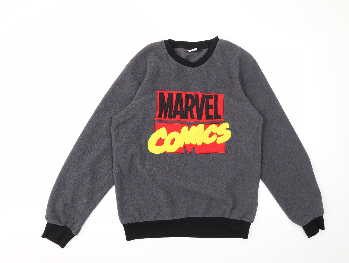 MARVEL  Mens Grey Geometric   Pyjama Top Size XS